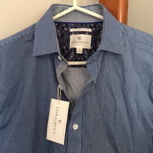 Construct men’s dress shirt